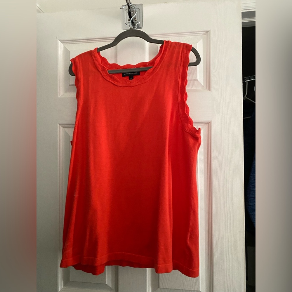 NWOT Banana Republic Sleeveless Sweater XL